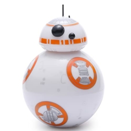 Star Wars BB-8 Grinder Crusher, Spespo Gewürze Kräutermühle, Spespo Pollen Grinder 3-teilig, für Spice, Kräuter, Pollen, Blüten, Gewürze, mit schwarzer Geschenkbox - 1